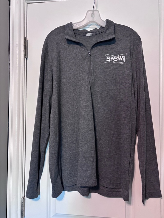 Sport-Tek Other - Sonic Drive In Sport-Tek Men's Dark Gray Half-Zip Pullover with White Logo